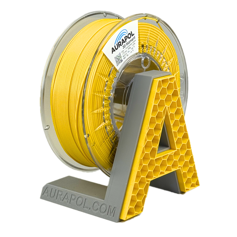 18dbd2af6ce91c89a7161d8c193433bf.png AURAPOL ABS 3D Filament Construction Yellow 850g 1,75 mm - obrazek 1