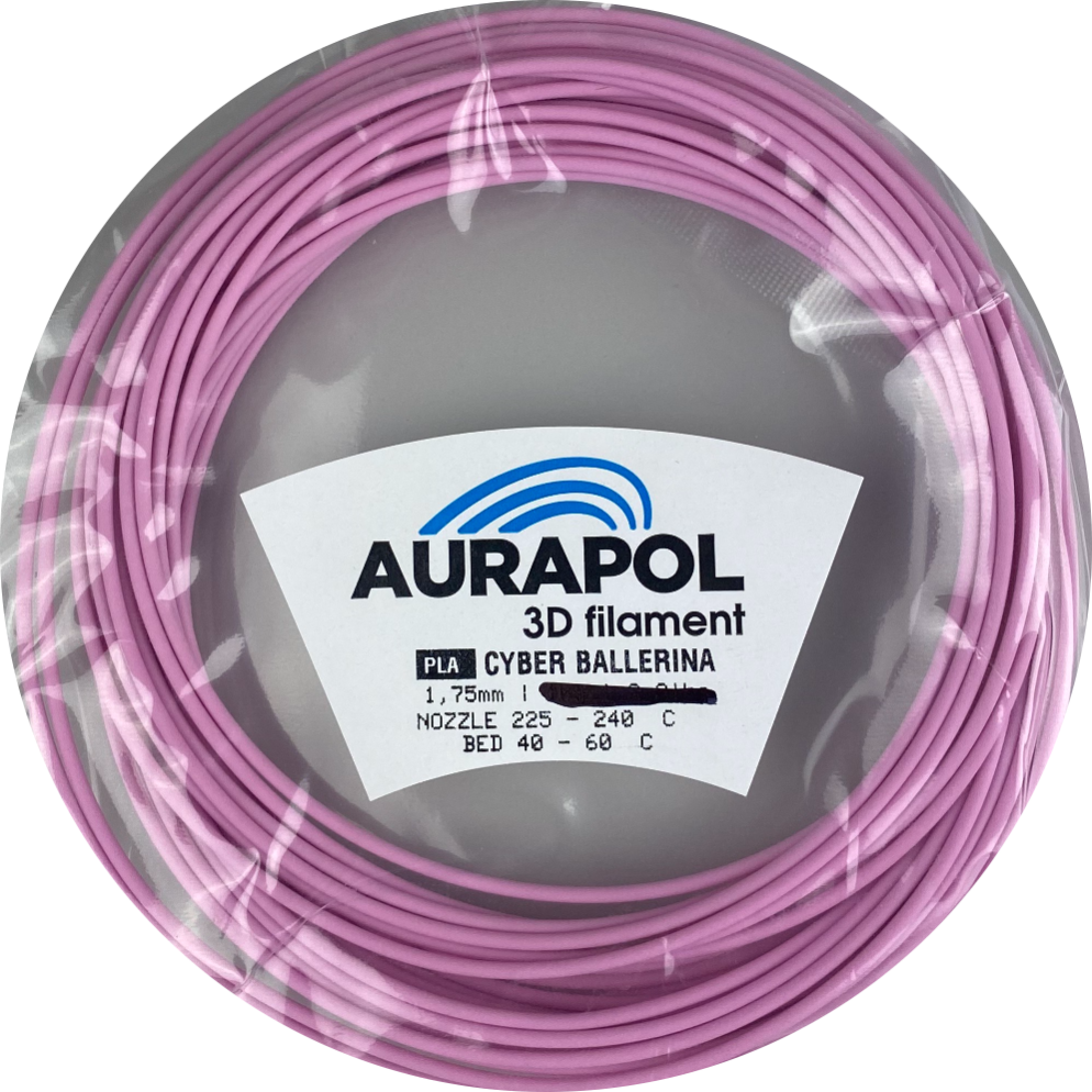 2c31184f461e2f5a889724f09aa7b4db.png AURAPOL Próbka PLA 3D Cyber Ballerina 1,75 mm - obrazek 1