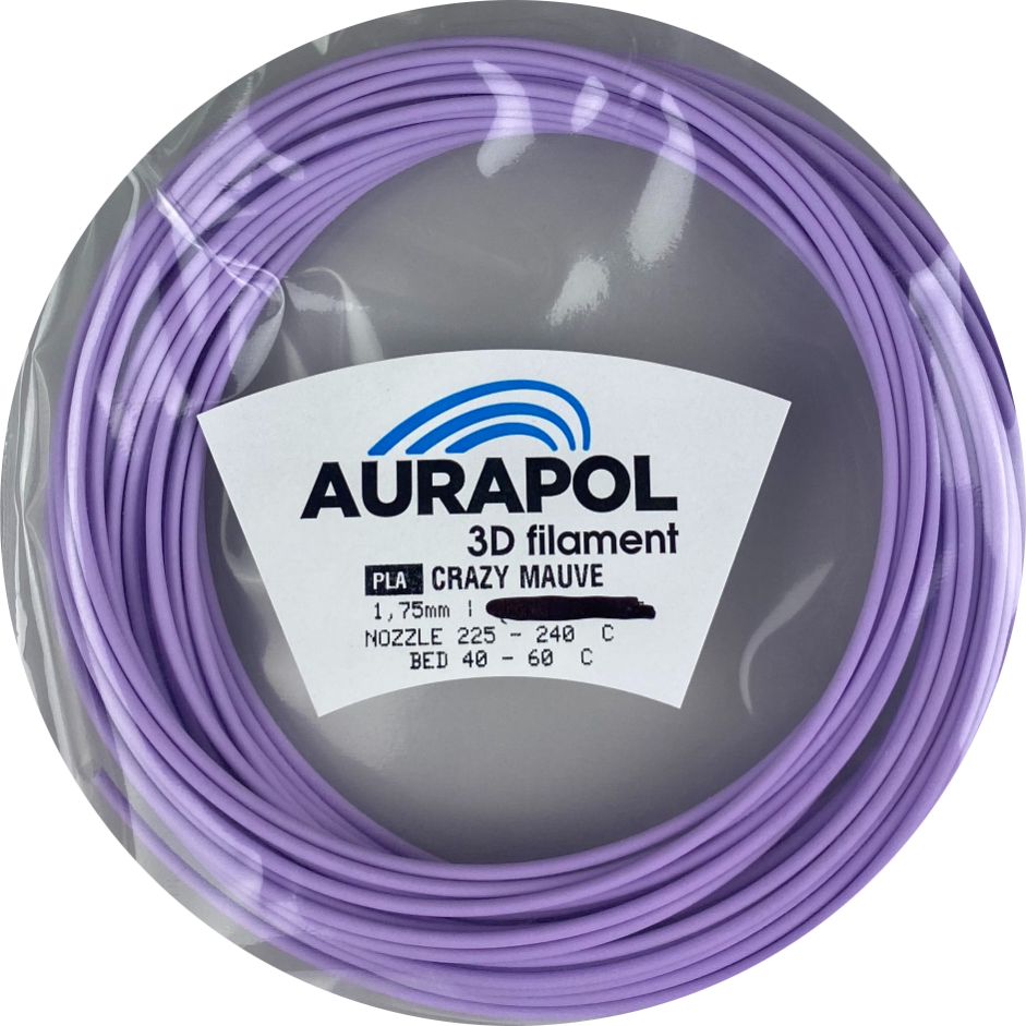 2c326d0efc4ff197a3086f4325e96be3.png AURAPOL Próbka PLA 3D Crazy Mauve 1,75 mm - obrazek 1