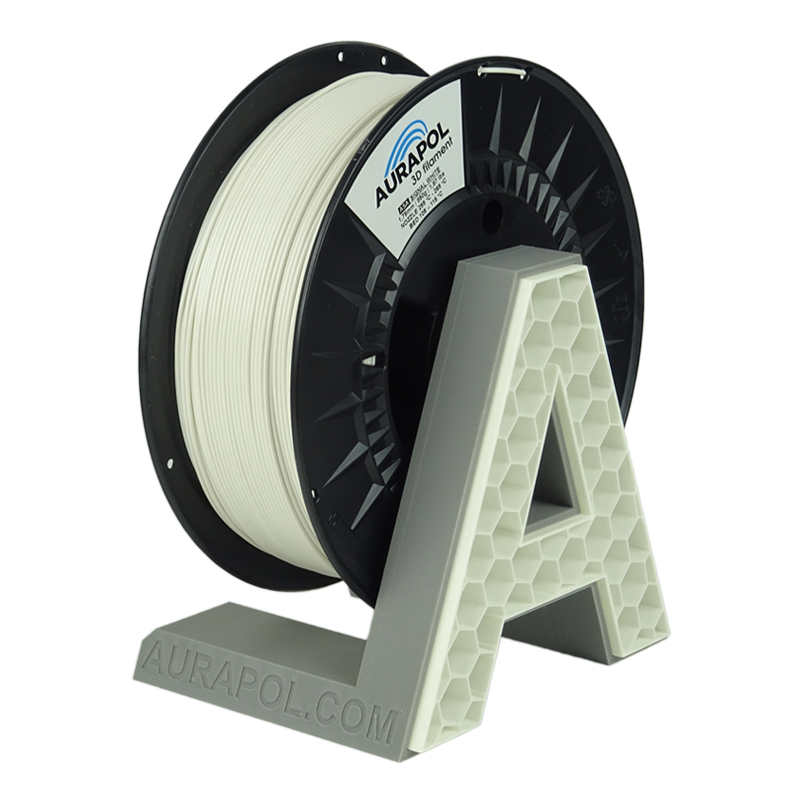 3630ca69221785-asa-signal-white.png AURAPOL ASA 3D Filament Signal White 850g 1,75 mm - obrazek 1