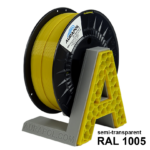AURAPOL PLA 3D Filament Honey Semi-Transparent 1 kg 1,75 mm