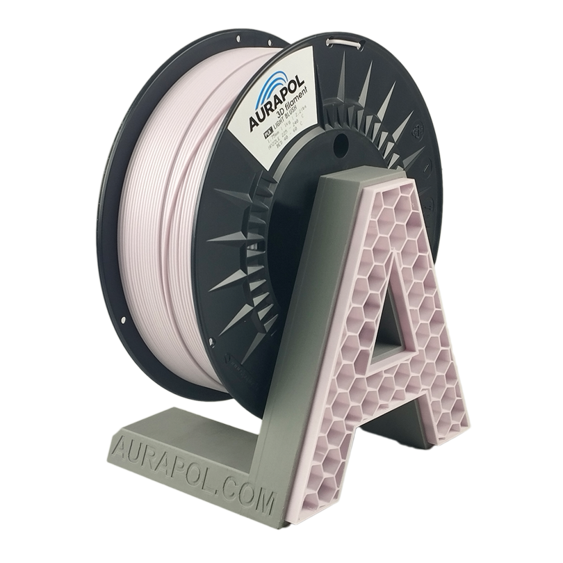 59b22c1d23838361b8dca2e1071975a7.png AURAPOL PLA 3D Filament Light Blush 1 kg 1,75 mm - obrazek 1