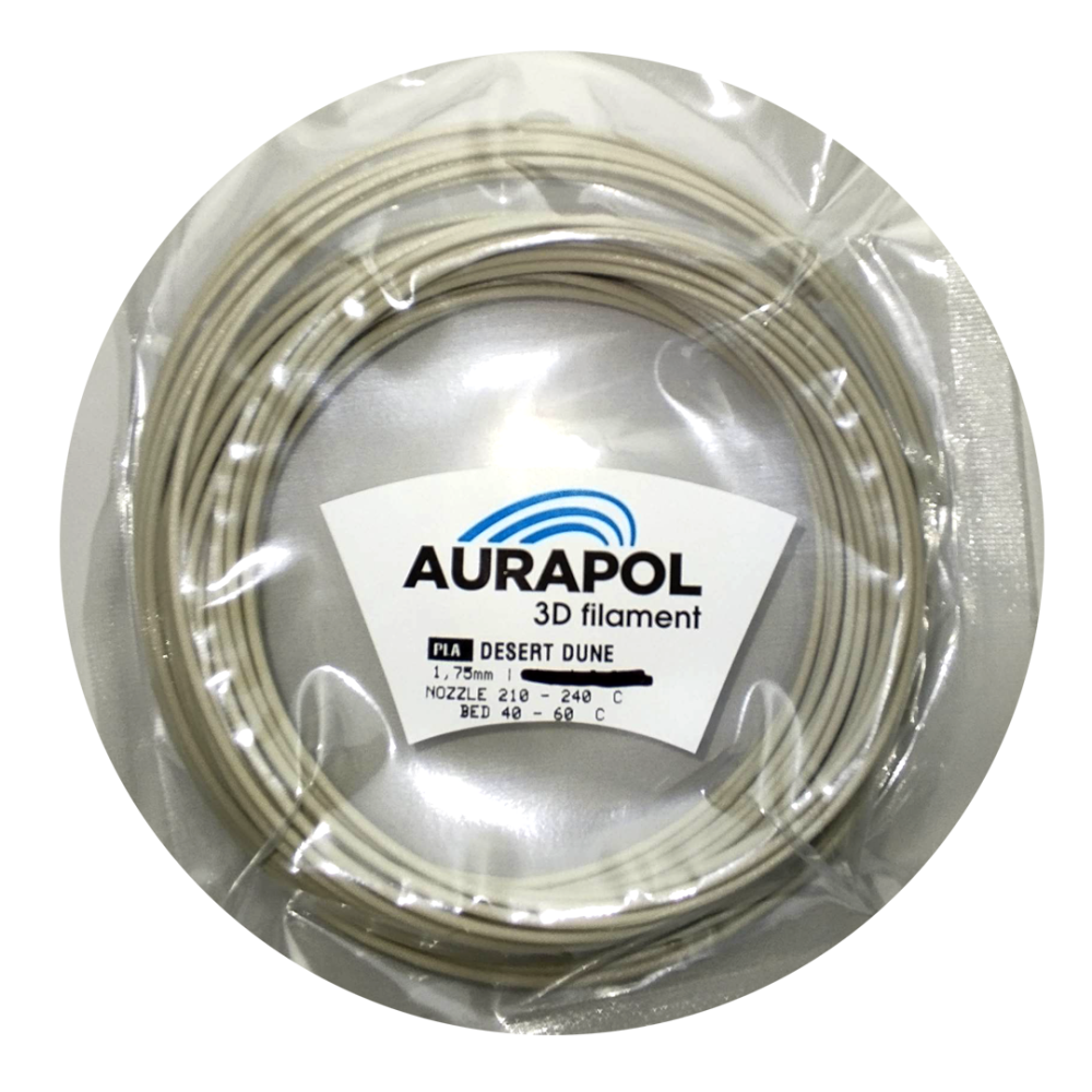 666952fbce33b7-pla-desert-dune.png AURAPOL Próbka PLA 3D Filament Desert Dune 1.75 mm - obrazek 1