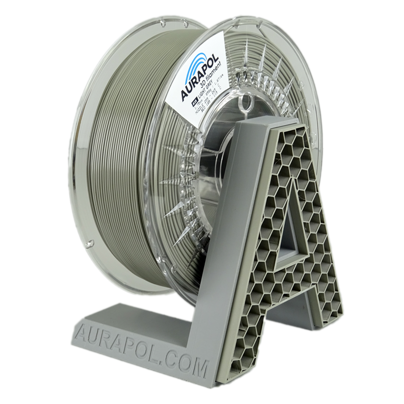 666b49b1c0a512-asa-light-grey-aurapol.png AURAPOL ASA 3D Filament Light Grey 850g 1,75 mm - obrazek 1