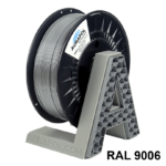 AURAPOL PET-G Filament Silver 1 kg 1,75 mm