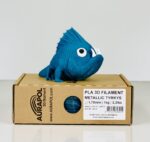 AURAPOL PLA 3D Filament Metallic Turquoise 1 kg 1,75 mm - obrazek 2