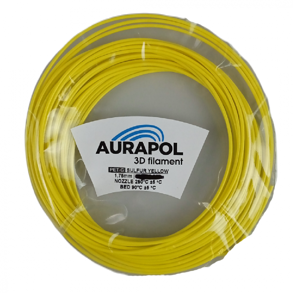 d652ba86fdc6ca-petg-sulfur-yellow.png AURAPOL Próbka PET-G 3D Filament Sulphur Yellow 1,75 mm - obrazek 1
