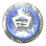 AURAPOL Próbka PLA 3D Filament Baby Blue 1.75 mm