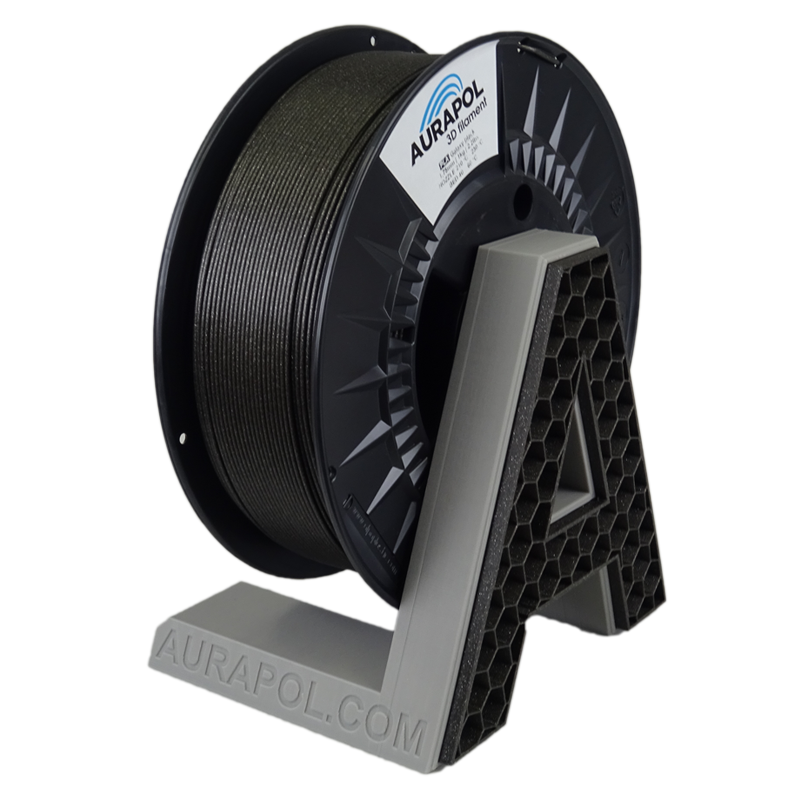 k658237f8a3c9b-galaxy-black.png AURAPOL PLA 3D Filament Galaxy Black 1 kg 1,75 mm - obrazek 1