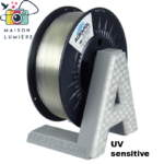 AURAPOL PLA 3D Filament MYSTIC CLEAR UV 1 kg 1,75 mm