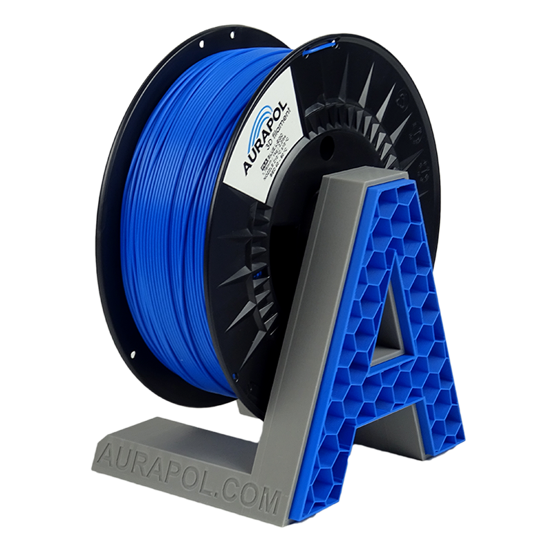 o62443ad0c8d73-blue-l-ego-pla.png AURAPOL PLA HT110 3D Filament Blue 1 kg 1,75 mm - obrazek 1
