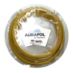 AURAPOL Próbka PLA 3D Filament Gold Powder 1.75 mm