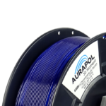 AURAPOL PET-G Filament Ultramarine Blue Transparent 1 kg 1,75 mm - obrazek 2
