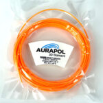 AURAPOL Próbka PET-G 3D Filament Bright Orange 1,75 mm