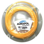 AURAPOL Próbka PLA 3D Filament Sour Mustard 1.75 mm
