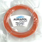 AURAPOL Próbka ASA 3D Filament Signal Orange 1,75 mm