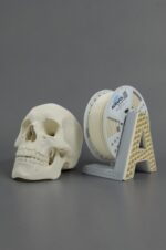 AURAPOL PLA 3D Filament Skeleton White 1 kg 1,75 mm - obrazek 2